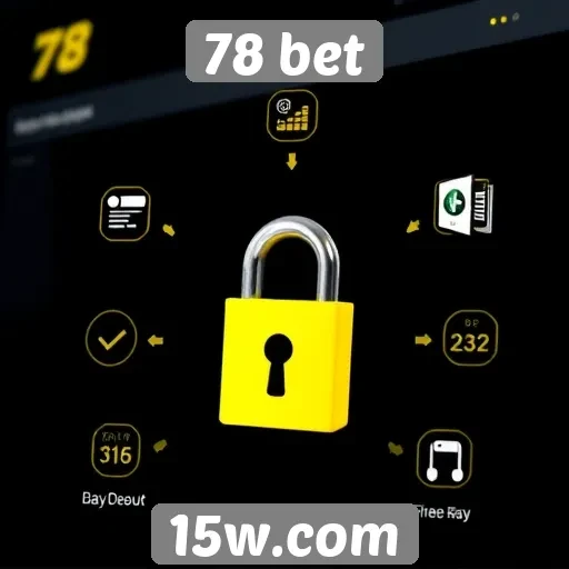Recursos de segurança do site 78 bet