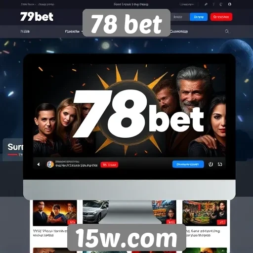 Experiência do usuário no site 78 bet